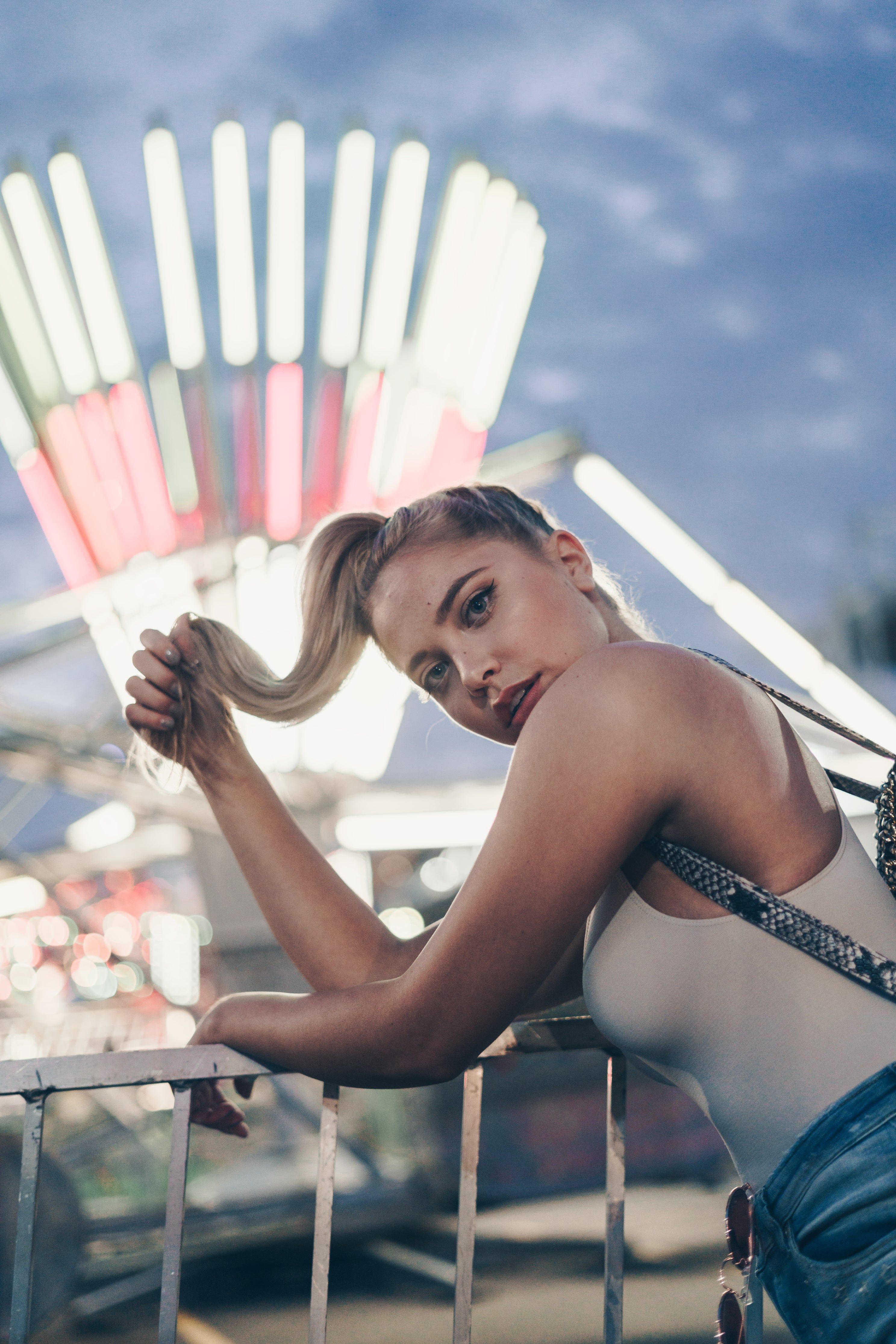 strong healthy hair