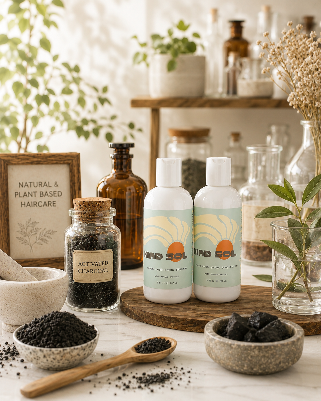 Ocean Rush ~ Detox Shampoo - Kind Sol Haircare