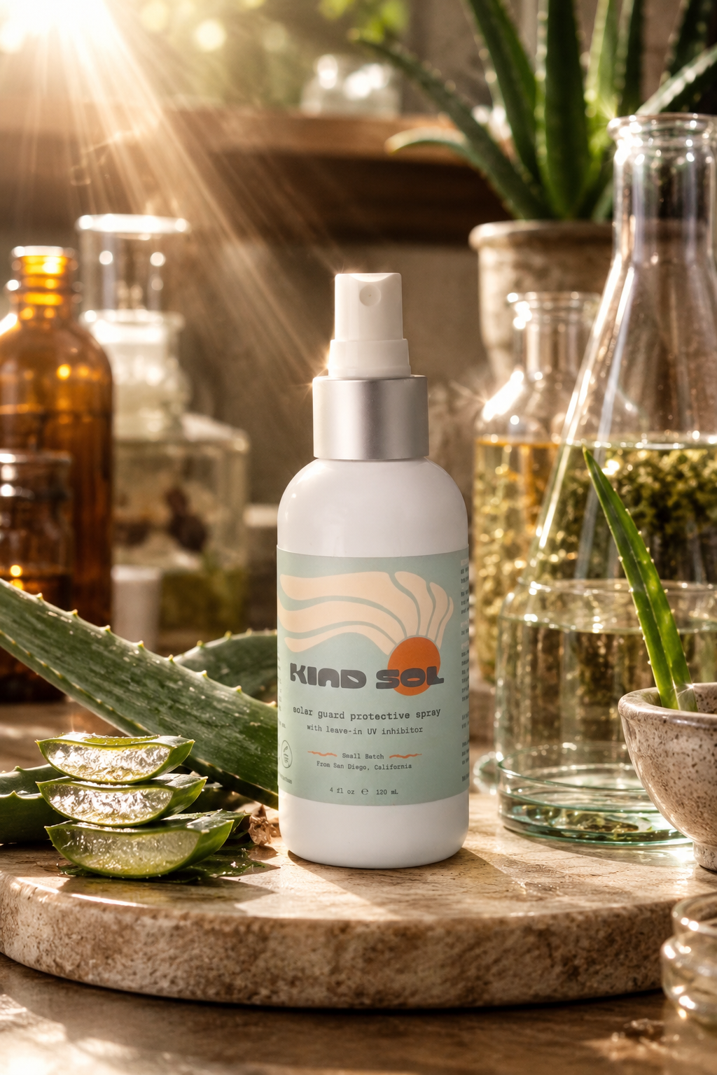 Solar Guard Protective Spray - Kind Sol Haircare