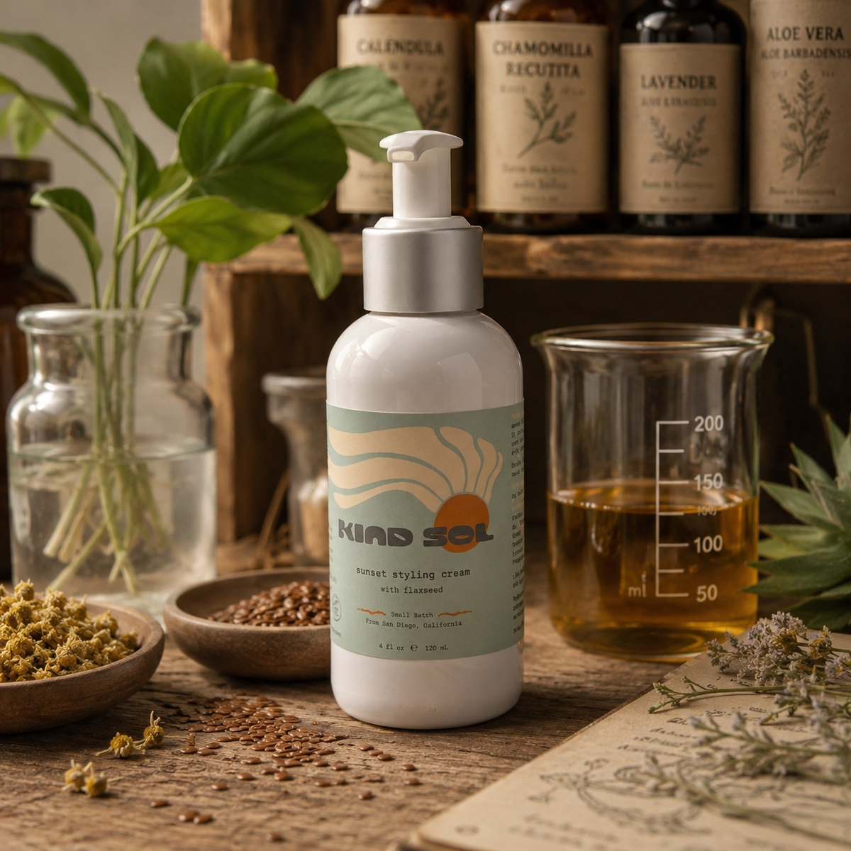 Sunset Styling Cream - Kind Sol Haircare