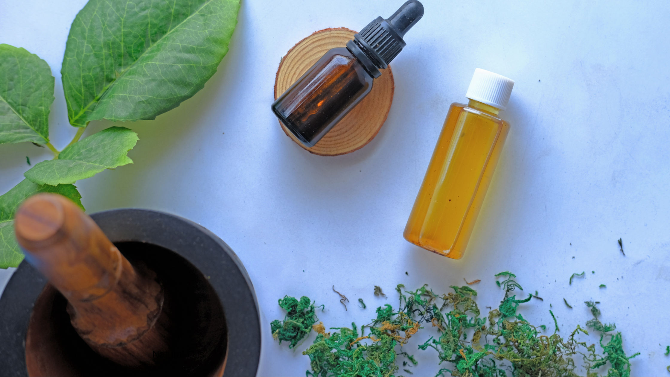 a view of fresh pressed natural oil