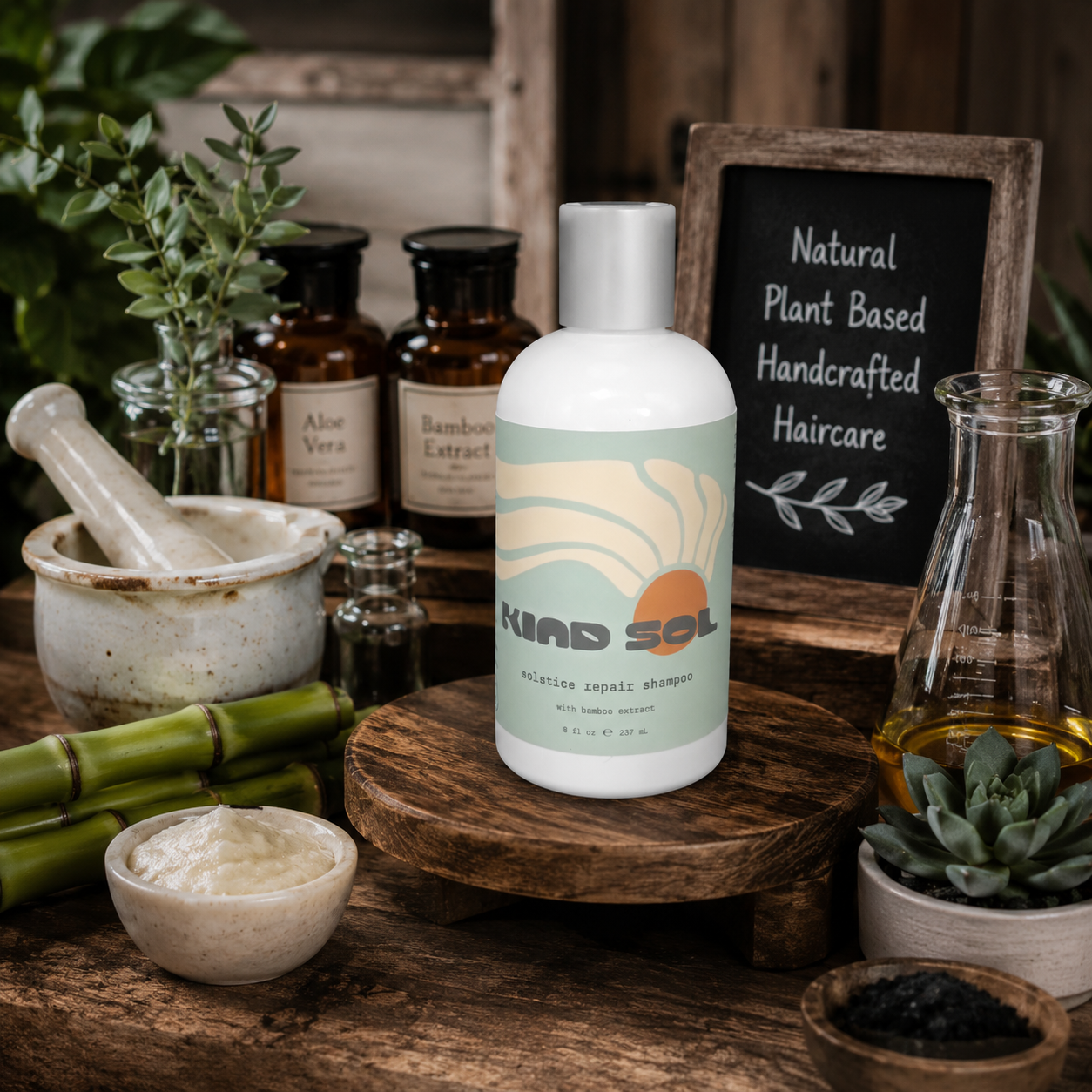 Solstice Repair Shampoo - Kind Sol Haircare 