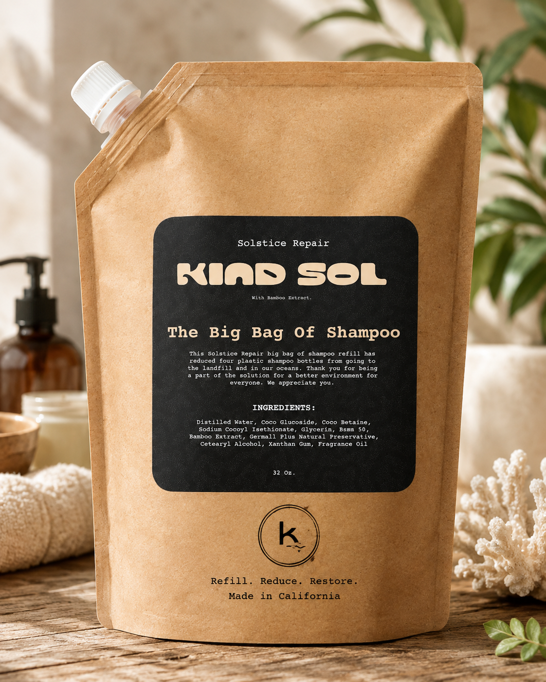 The Big Bag of Shampoo Starter Kit - Kind Sol Haircare 