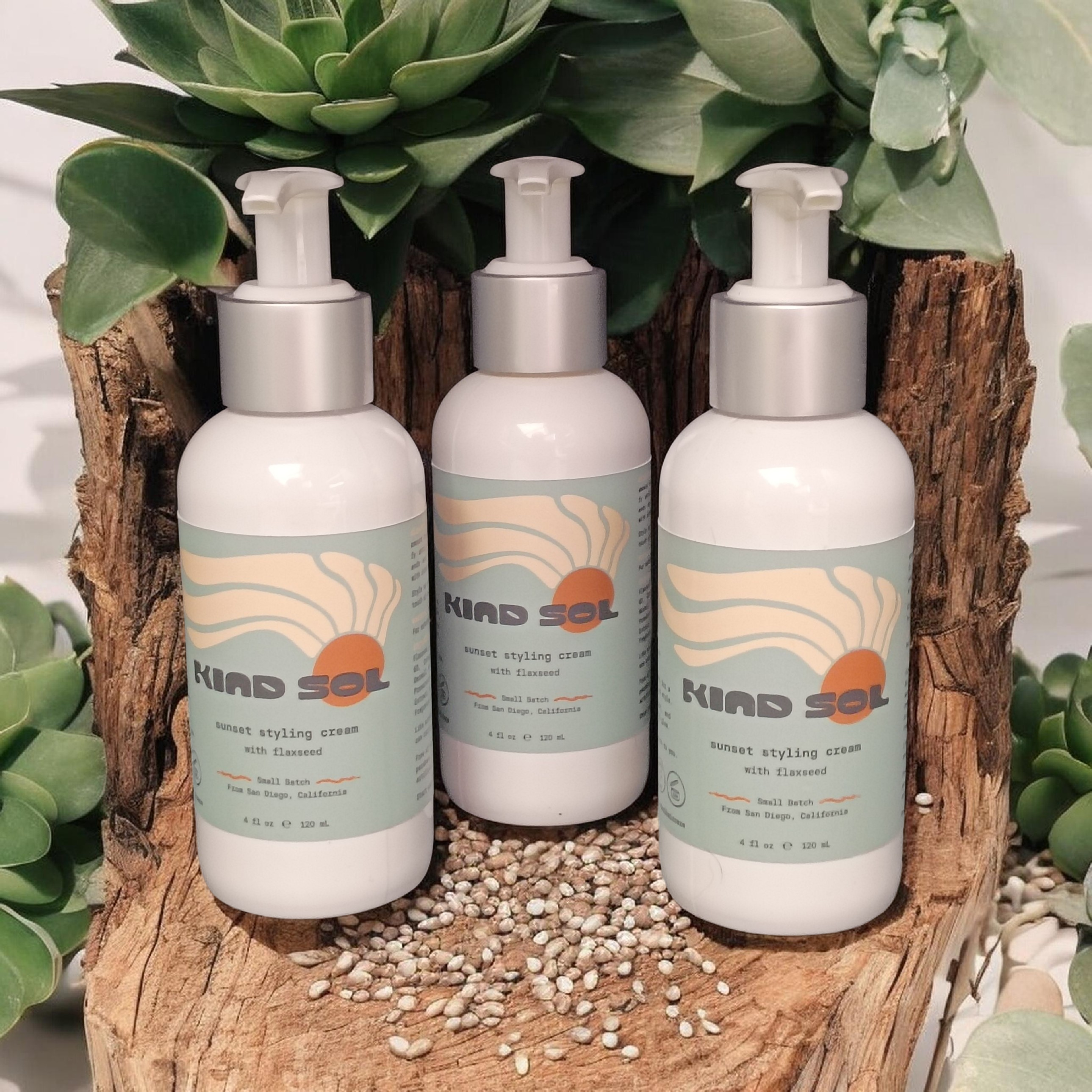 Sunset Styling Cream - Kind Sol Haircare 