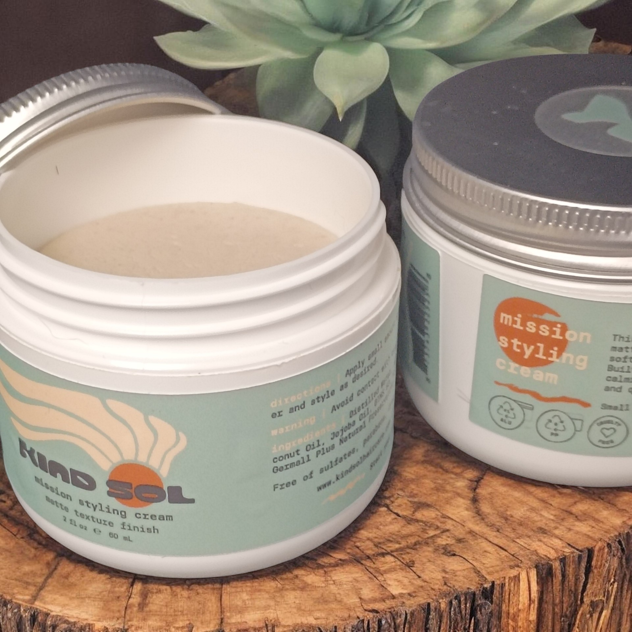 Mission Texture Cream - Kind Sol Haircare 